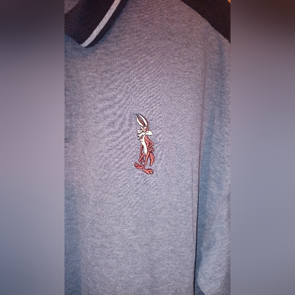 ✨ COLLECTABLE ✨ Wiley E. Coyote Men's Dress Shirt 🐺 - Picture 3 of 6